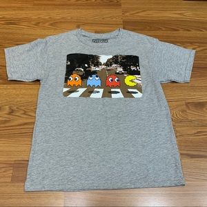 Pac-Man Meets Abbey Road T-shirt NWOT